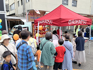 Nibako出店の様子